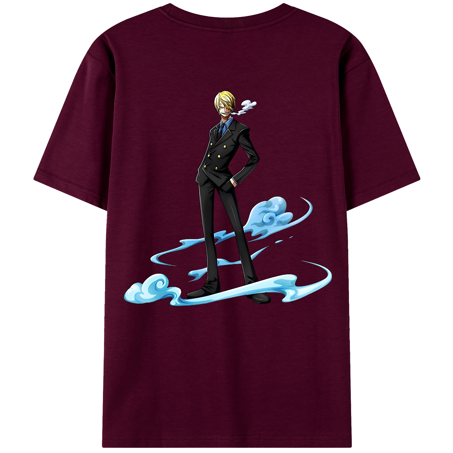 （画像用） ワンピース サンジ ONE PIECE Sanji レディース半袖Tシャツ(バックプリント)